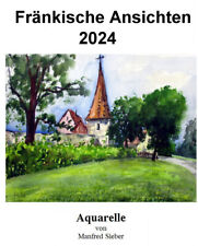 Aquarellkalender 2024 fränkis gebraucht kaufen  München