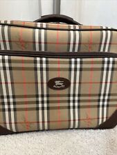 Used, Burberry Vintage Check Nova Archive Logo Holdall Brown Luggage Bag RRP£950 E111S for sale  Shipping to South Africa
