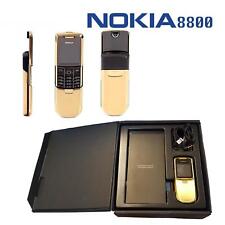 Nokia 8800 Slider Telefony Komórka Komórka Złota Bez sim Nowa  na sprzedaż  Wysyłka do Poland