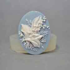 Used, LILY SILICONE MOLD floral cameo flexible polymer clay fimo resin fondant icing  for sale  Shipping to South Africa
