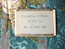 Antiche cartoline esposizione usato  Roma