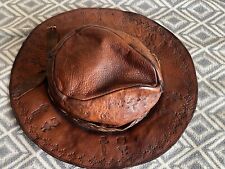 Vintage brown leather for sale  LONDON