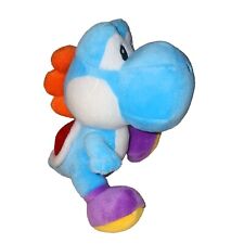 Usado,  Boneca de brinquedo Super Mario de pelúcia azul Yoshi 7" sem etiquetas usada comprar usado  Enviando para Brazil