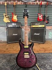 Guitarra elétrica PRS SE Custom 24 edição limitada Quilt Purple Burst 2013 comprar usado  Enviando para Brazil