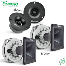 2x Timpano TPT-ST3 Black 3.5" Pro Bullet Super Tweeters + TPT-D250X+HL11-25 comprar usado  Enviando para Brazil