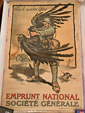 Affiche ancienne emprunt d'occasion  Paris-