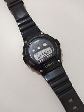 Casio Illuminator Alarm Chronograph Digital LCD Watch Black Casio W-214HC for sale  Shipping to South Africa