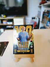 Match Attax 23/24 Erling Haaland 100 Club Man City Unbeatable 101 Card #490 for sale  Shipping to South Africa