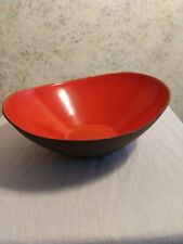 Danish Modern Krenit Enameled Red Bowl for sale  Shipping to South Africa