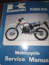 Kawasaki kmx125 service for sale  ASHFORD