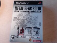 METAL GEAR SOLID THE ESSENTIAL COLLECTION - PS2 (SCP039762), used for sale  Shipping to South Africa
