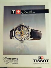 Usado, TISSOT 1853 RELÓGIO DE LUXO ORIGINAL VINTAGE 2014 ANÚNCIO, comprar usado  Enviando para Brazil