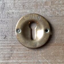 Brass chubb escutcheon for sale  LONDON