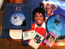 Michael Jackson E.T. 1982 Vinil LP Caixa de Disco Conjunto com Livro POSTER cartões imagem di comprar usado  Enviando para Brazil