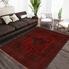 Tapete de área de lã tradicional afegão feito à mão tapete de sala de estar 5'x6'3 pés -R22029 comprar usado  Enviando para Brazil