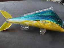 Glass fish ornaments for sale  SWINDON