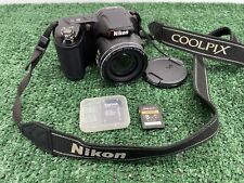 Cámara digital con zoom Nikon COOLPIX L810 16,1 MP 26X - negra *PROBADA* con tarjeta de memoria segunda mano  Embacar hacia Argentina