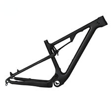 Conjunto de quadros de mountain bike de fibra de carbono suspensão total cauda macia impulso 12*148mm comprar usado  Enviando para Brazil