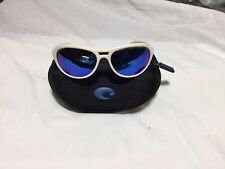 Óculos de sol Costa Del Mar Pumphouse armação branca lente azul, usado comprar usado  Enviando para Brazil