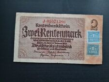 Rentenmark 1937 kuponausgabe gebraucht kaufen  Bernburg-Umland