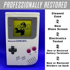 *ORIGINAL AUTÉNTICO RESTAURADO* SISTEMA DE CONSOLA NNINTENDO GAME BOY DMG-01 GRIS segunda mano  Embacar hacia Argentina