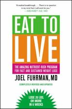 Eat to Live: The Amazing Nutrient-Rich Program for Fast and Sustented Weight..., usado comprar usado  Enviando para Brazil