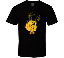 Camiseta unissex logotipo BEER Deer Bear It's Always Sunny in Philadelphia comprar usado  Enviando para Brazil