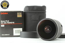 [Quase em perfeito estado na caixa] Sigma 8mm f3.5 EX DG Lente Olho de Peixe Para Canon EF Do Japão comprar usado  Enviando para Brazil