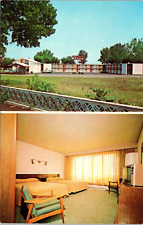 Silla Herkimer Motel Herkimer NY TV MCM cromada postal B28 segunda mano  Embacar hacia Argentina