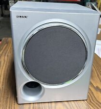 Used, Sony Subwoofer Silver SS-WMSP67 Home Theater Bass Speaker Tested/Working Great for sale  Shipping to South Africa