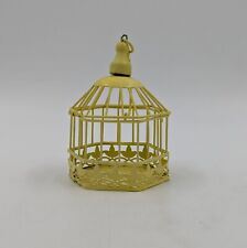 5-inch Small Hanging Metal Faux Yellow Birdcage - Potpourri Holder for sale  Shipping to South Africa