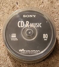 Sony Walkman Lote De 28 CD-R Música 80 Minutos Discos Em Branco Novo!  comprar usado  Enviando para Brazil