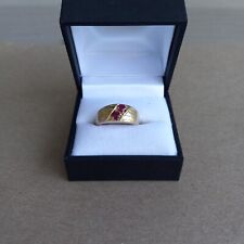 mens gold ruby ring for sale  York