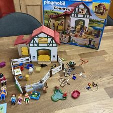 Playmobil country reiterhof gebraucht kaufen  Hoppstädten-Weiersbach