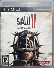 Saw II: Flesh & Blood (Sony PlayStation 3, PS3 2010) CIB Completo com Manual Muito Bom Estado Usado comprar usado  Enviando para Brazil