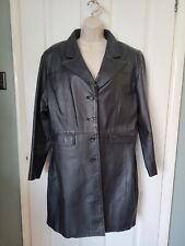 Ladies leather coat for sale  MABLETHORPE