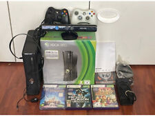 Used, Xbox 360 250gb with Original Box + 2 Controllers + 3 Games + Kinect + Headphones for sale  Shipping to South Africa
