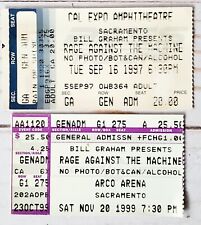 Rage machine ticket for sale  Utica