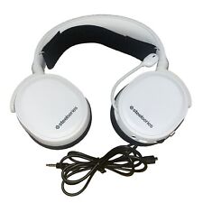 SteelSeries fone de ouvido para jogos microfone branco e cabo PS5 PS4 testado ótimo para PC comprar usado  Enviando para Brazil