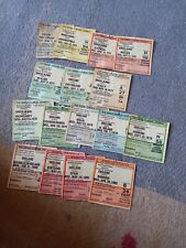 Used, Collection of  old Entrance tickets to Wembley Stadium to international football for sale  WALTHAM ABBEY