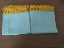 Asciugamani coppia antichi usato  Zeccone