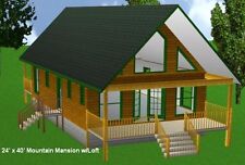 24x40mm cabin loft for sale  Villa Rica