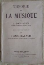 Théorie musique danhauser d'occasion  Mazamet