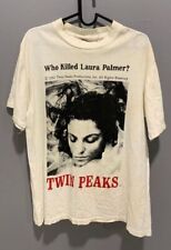 Camiseta unissex Twin Peaks Who Killed Laura Palmer algodão branco reimpressão KH2358 comprar usado  Enviando para Brazil