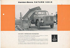 Camión folleto Magirus Deutz Saturn 120K Prospekt 1961 1/61 F catálogo cubo segunda mano  Embacar hacia Argentina