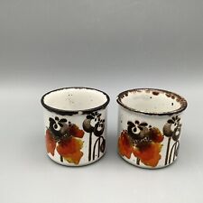 MCM Midwinter Autumn Pair of Egg Cups Stonehenge England for sale  BEDFORD