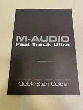 M-Audio Fast Track Pro manual APENAS instruções comprar usado  Enviando para Brazil