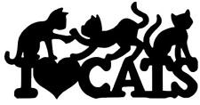 Love cats sticker for sale  FARNBOROUGH