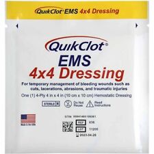 Bandagem descartável estéril adesivo adesivo para curativo QuikClot EMS 4x4 comprar usado  Enviando para Brazil