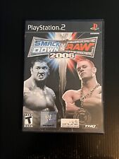 WWE SmackDown vs. Raw 2006-Black Label PS2 Game Complete W/ Manual, used for sale  Shipping to South Africa